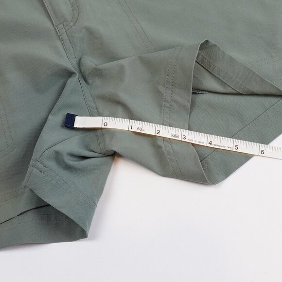 Patagonia Happy Hike Shorts Hemlock Olive Green - Size 10 - Picture 7 of 8